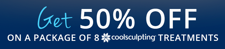 Get 50% OFF an 8 package CoolSclupting treatment